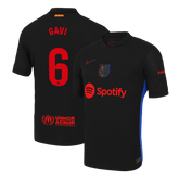 Maillot de football extérieur authentique Barcelone GAVI #6 2024/25